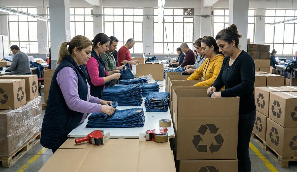 Verpackung und Exportstruktur für deutsche Fashion-Brands