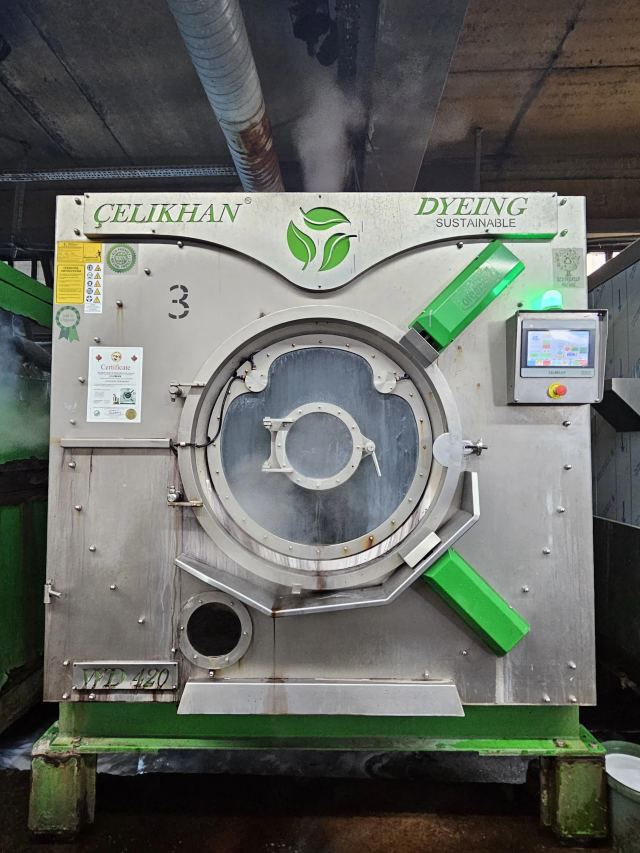 Sustainable denim washing laser ozone